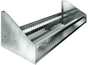 Полка навесная для сушки тарелок Restoinox ПНТ-1-6/3