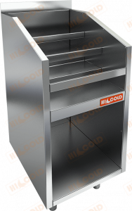Ликёрная лестница с бортом HICOLD НБМЛЛ-4/6Б Ликёрная лестница с бортом HICOLD НБМЛЛ-4/6Б