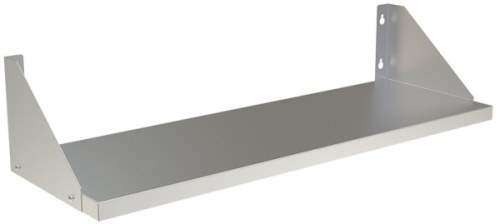 Полка настенная сплошная (нерж. сталь aisi 430) ПК-150/40 Полка настенная сплошная (нерж. сталь aisi 430) ПК-150/40